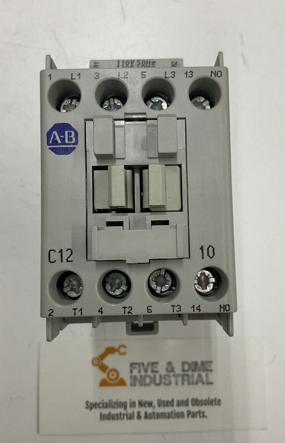 Allen Bradley 100-C12D10 Ser.A Contactor 110/120VAC