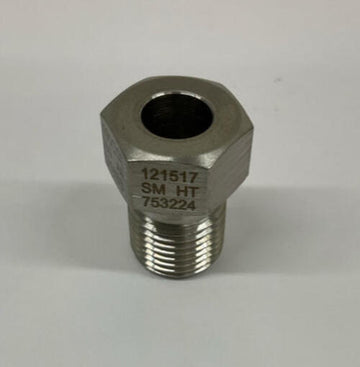 Parker 100CGL60 316 Stainless Steel Gland Nut for 3/8'' Tube - 0