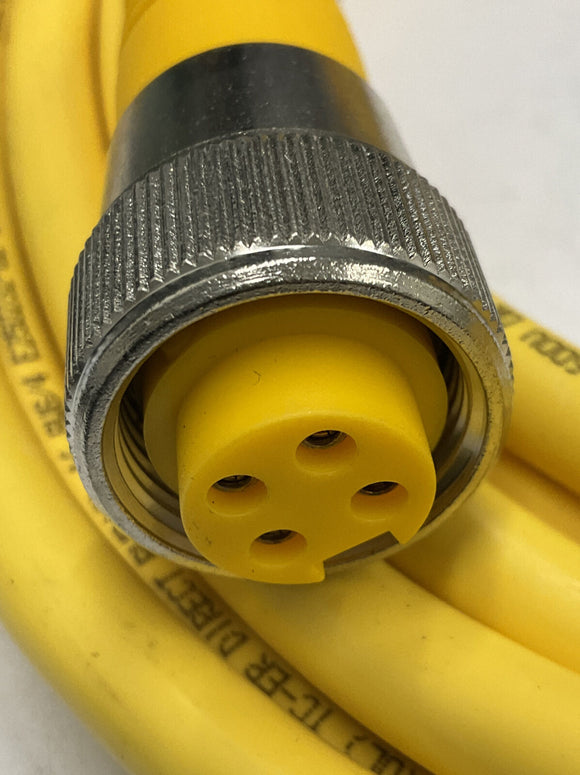 Turck RSM RKM 46-7M/S824 Mini Fast Cable 7 Meters 4-Pin U-06122