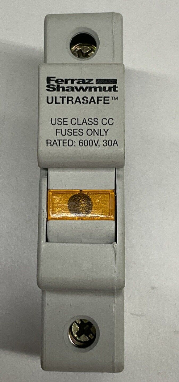Ferraz Shawmut X213943 Ultrasafe Din Mount Fuse Holder 30 Amp USCC1I