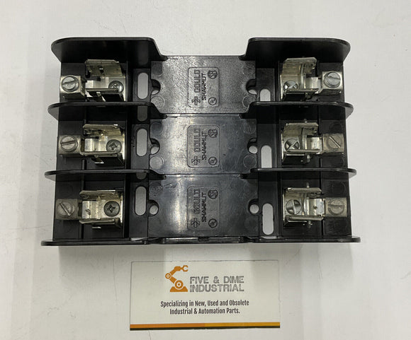 Gould Shawmut 60357R 3-Pole Fuse Holder 600V 30A