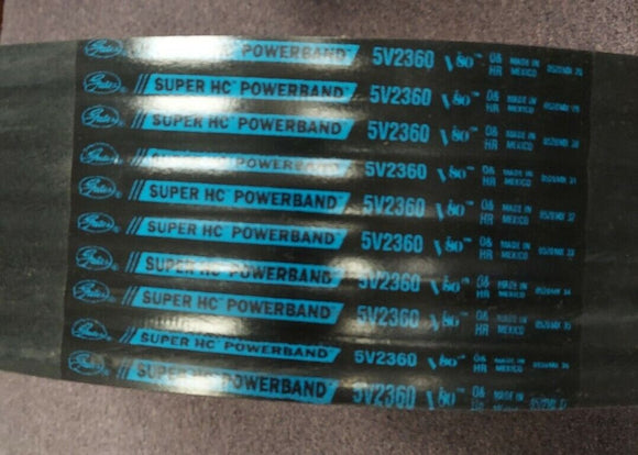 Gates 6/5V2360 / 65V2360 6-Rib Banded Belt Super HC Powerband