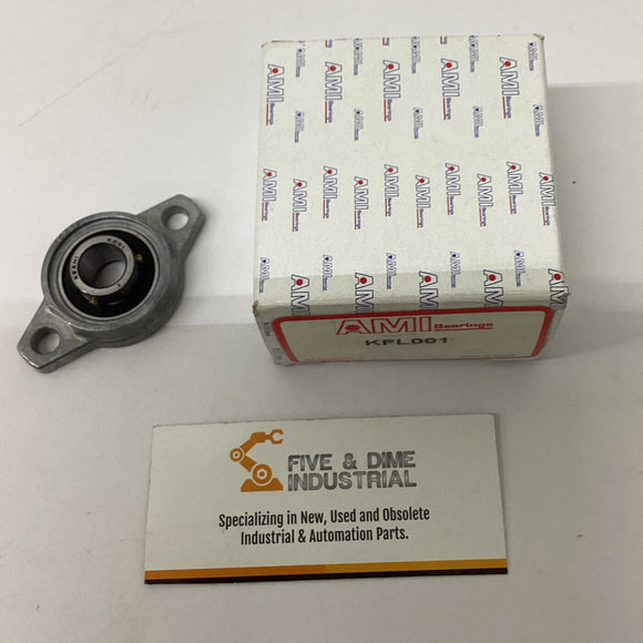 AMI  KFL001  2-Bolt Flange Mount Bearing  12mm Bore