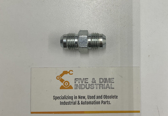 Parker JIC 6HTX-6-6 Stainless Steel Straight 36° Flare Union