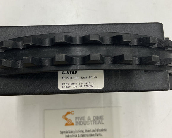 Rexnord 614-212-1 Two Piece Sprocket N1500-32T 32 Teeth 30mm Bore