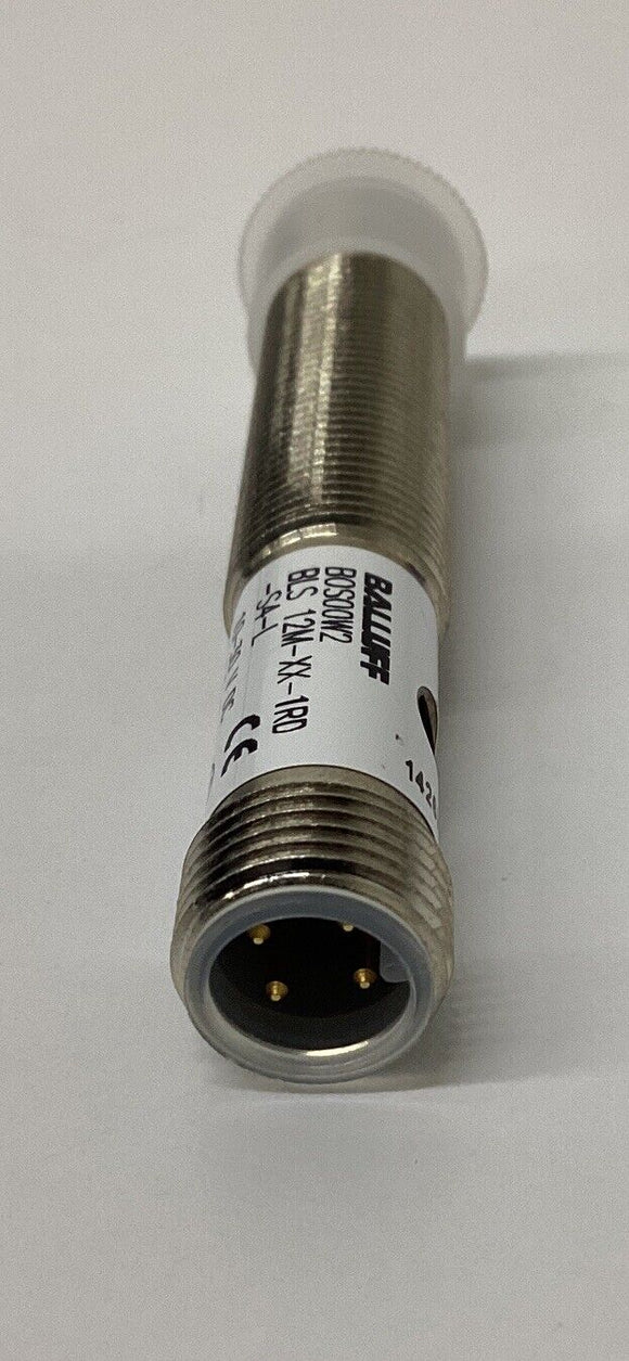Balluff BLS 12M-XX-1RD-S4-L Photoelectric Sensor SN:5M, 10-30VDC BOS00W2