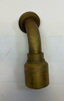 Kurt Hydraulics  C6160-20-24-W  1-1/2'' Code 61 Flange x 1-1/4 Hose ID Crimp 60°-2