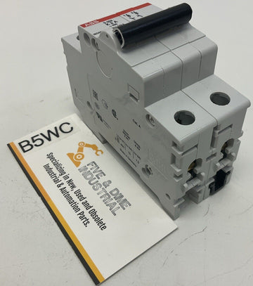 ABB S202-K2 2-Amp Supplementary Circuit Breaker 277/480VAC, 2-Pole
