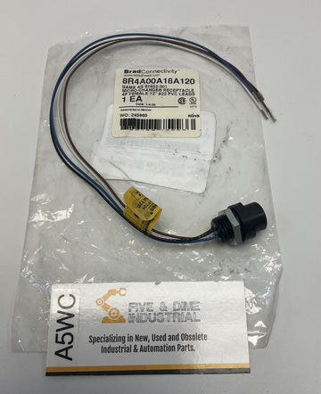 Woodhead 81432-001 4-PIN FEMALE MICRO-CHANGE RECEPTACLE 12" (RE237)