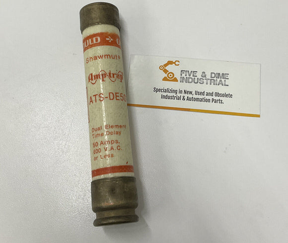 Gould Shawmut Amp-Trap ATS-DE50R Dual Element Time Delay