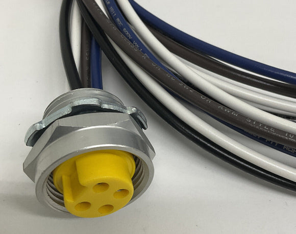 Lumberg Automation RKF 40-S4747/2M 4 Pole Receptable