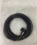 Murr 7000-18311-62610000 3-Wire Single End MSUD Valve Plug Cable 10M-1