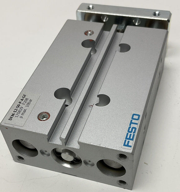Festo DFM-12-50-P-A-GF Pneumatic Guided Cylinder 12mm Bore, 50mm Stroke 170829