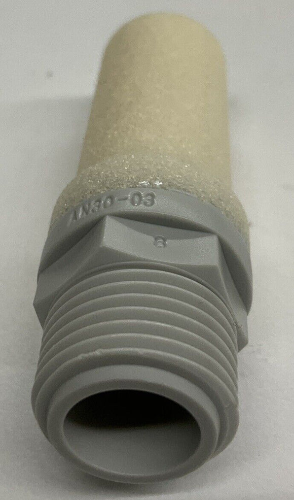 SMC AN30-03 Mule BSPT Silencer Muffler  3/8"