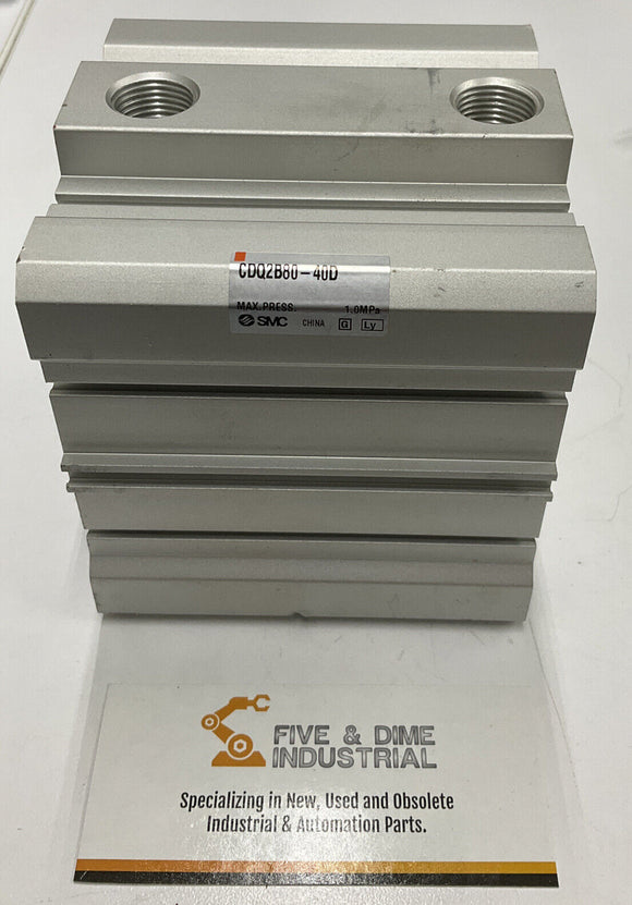 SMC CDQ2B80-40D Compact Cylinder Double Acting Single Rod