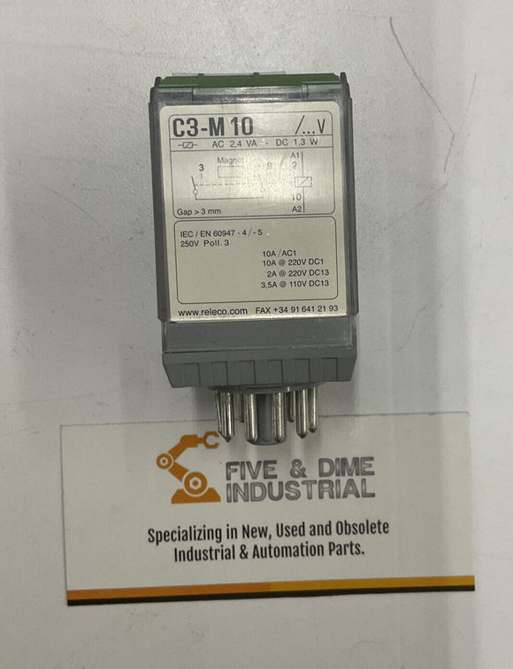 Releco / Turck 11-Pin 24 Vdc MR-C Relay C3-M10