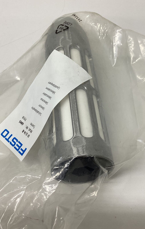 Festo U-3/4-B / 6845 Pneumatic Muffler G3/4