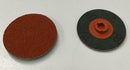 3M / 7010532795 1-1/2" Box of 50  60+ Grit Roloc Fiber Disc-4