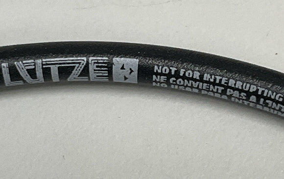 Lutze 487015  STG3-M8/KUG3-M8 1.5M Male M8 straight  Female M8 straight