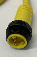 Molex Woodhead 113030K13M020 / 1300100488 3P Male/Female ST Cable 2M-4