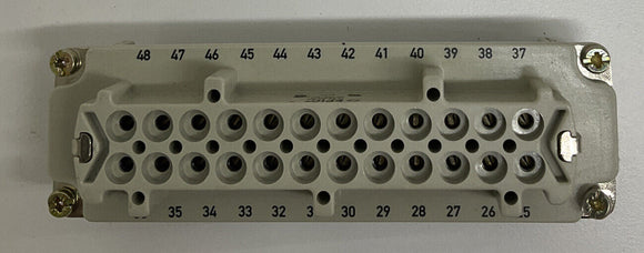 Lapp Epic 10 10.1961 / 10196100 Female 24 Pin Connector Inset for HBE-24