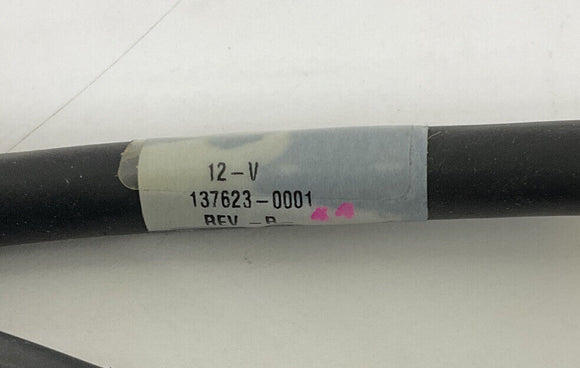 Honeywell 137623-0001 12VDC Power Cable for RDT