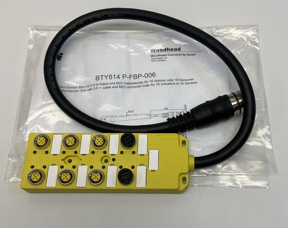 Brad Harrison BTY814P-FBP-006 Sensor Distribution Box MPIS