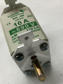 M.Schneider 330910 330-910 NH-00 Gr.00 aM Eurofuse 10A 690 VAC. Box of 3-3