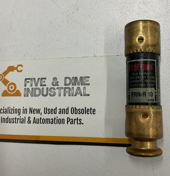 Bussmann Fusetron FRN-R-10 10A Lot of (4)