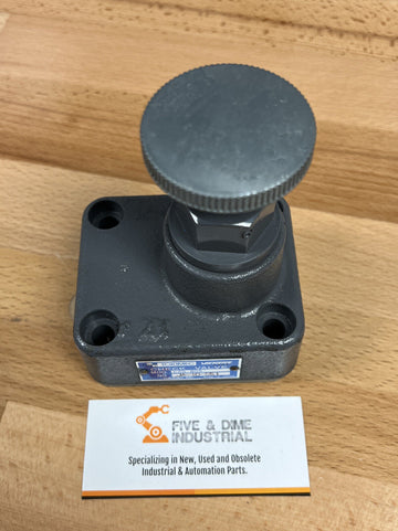 Vickers Tokimec C2G-805-JA-10-S51 Adjustable Flow Check Valve