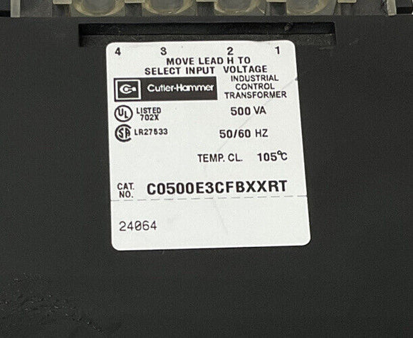 Eaton Cutler-Hammer C0500E3CFBXXRT / 500VAC 50-60 HZ