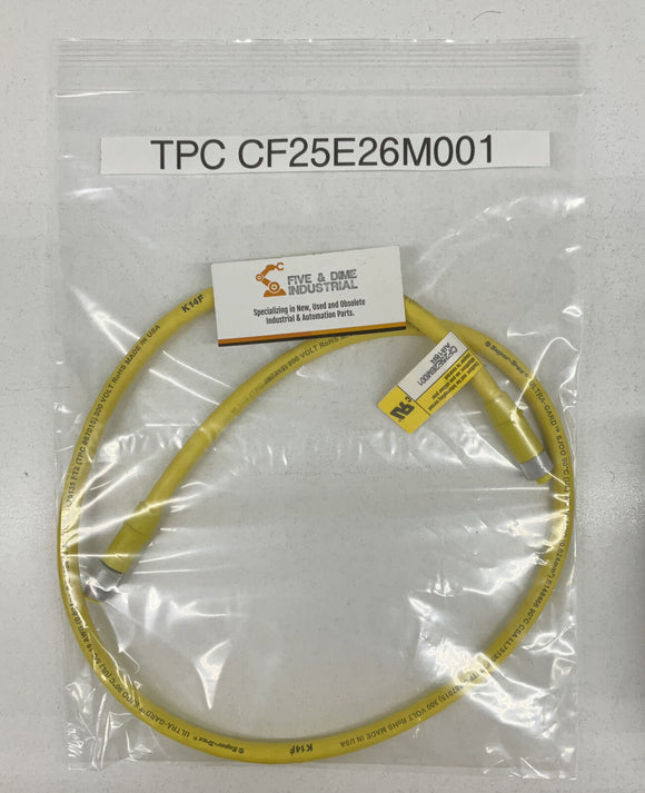 TPC CF25E26M001 Micro Quick Connector SJ100 Cable 1M