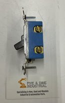 Hubbell HBL1201 Single Pole Brown Nylon Toggle Switch 15A 120-277V-3