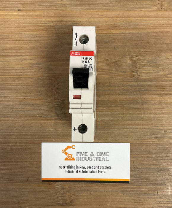 ABB S281-UC-K6A Type K Circuit Breaker