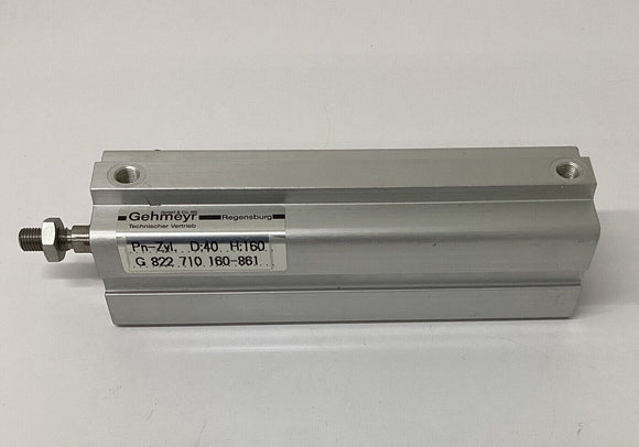 Gehmeyr G822-710-160-861 40mm x 160mm Pneumatic Cylinder