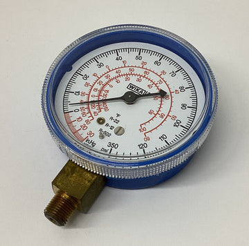 Wika 4239165 R22, R12, R502 Gauge 30inHg-120 Psi / 1/8NPT - 0