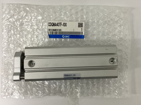 SMC CDQMA40TF-100 Guide Rod Cylinder 40mm Bore 100mm Stroke