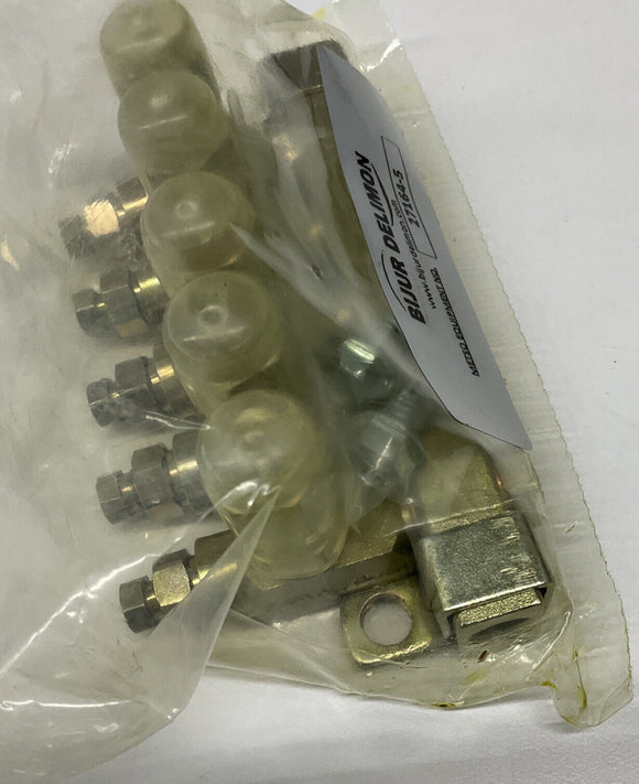 Bijur Delimon 27164-5 FL33 5-Port Injector Assembly