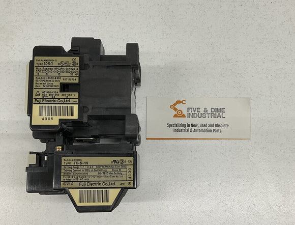 Fuji Electric SW-5-1/2E Magnetic Switch 100-110V 1.7-2.6A