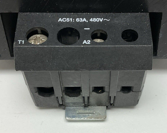 Carlo Gavazzi RN1A48D63 Solid State Relay 5 to 32 VDC AC51:63A, 480 VAC