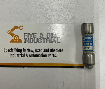 Edison HCTR2 Lot of 5 Time-Delay Class CC 600V 2 Amp - 0