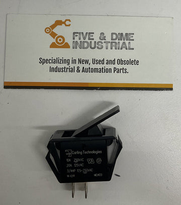 Carling Technologies TA22B-TLB-B Rocker Switch 20A 250VAC