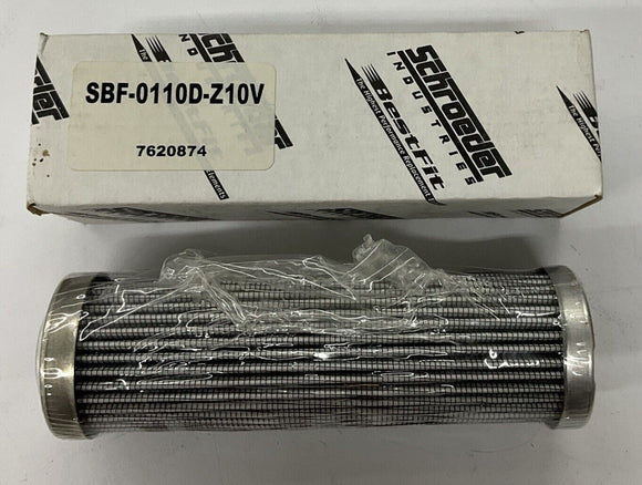 Schroeder SBF-0110D-Z10V 10µ Hydraulic Filter