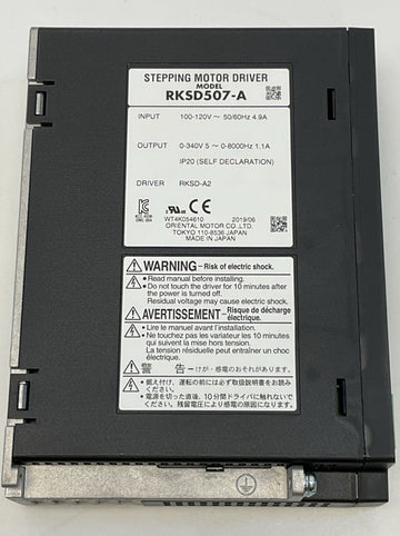 Oriental Motor RKSD507-A Bi-Polar 5 Phase Microstep Driver - 0