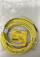 Turck WK4.41T-8/S529 Cable M12, 90 Deg. Female Single End 4-Wire 8M-1