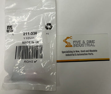 RS Pro 211-336 110VAC Red Panel Mount Indicator