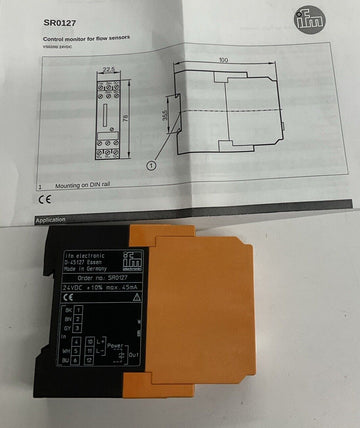 IFM Efector SR0127 Control Monitor 24VDC D-45127