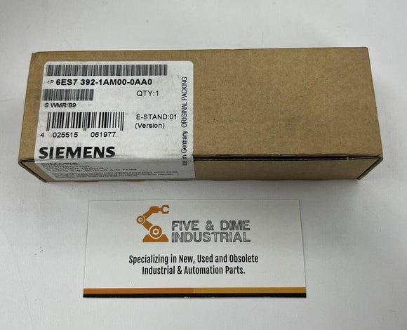 Siemens 6ES7 392-1AM00-0AA0 Sealed Simatic Connector