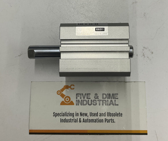 CKD SSD-20-20 Double Acting Pneumatic Cylinder 20mm Bore 20mm Stroke