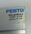 Festo DPZ-20-80-P-A Linear Guided Pneumatic Cylinder-3